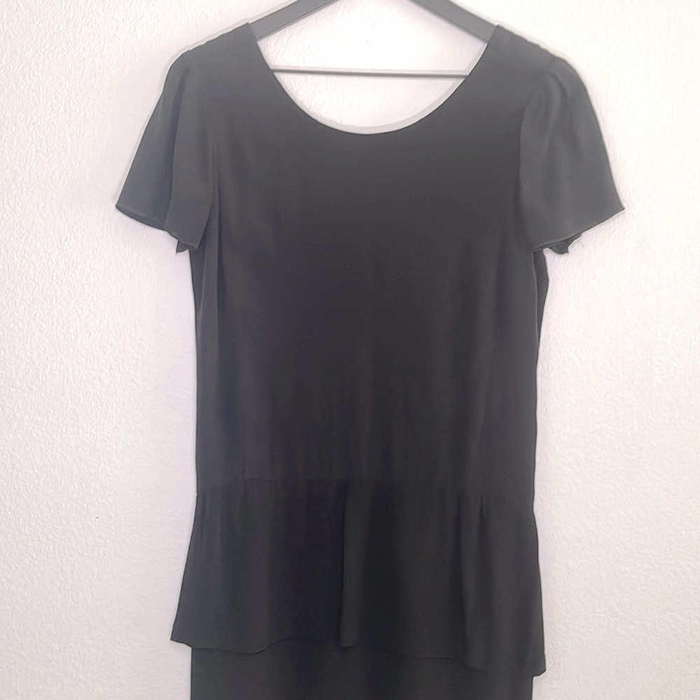 COMPTOIR DES COTONNIERS black, above-knee shift dress! GC. EU 36 / US sze 2 or S